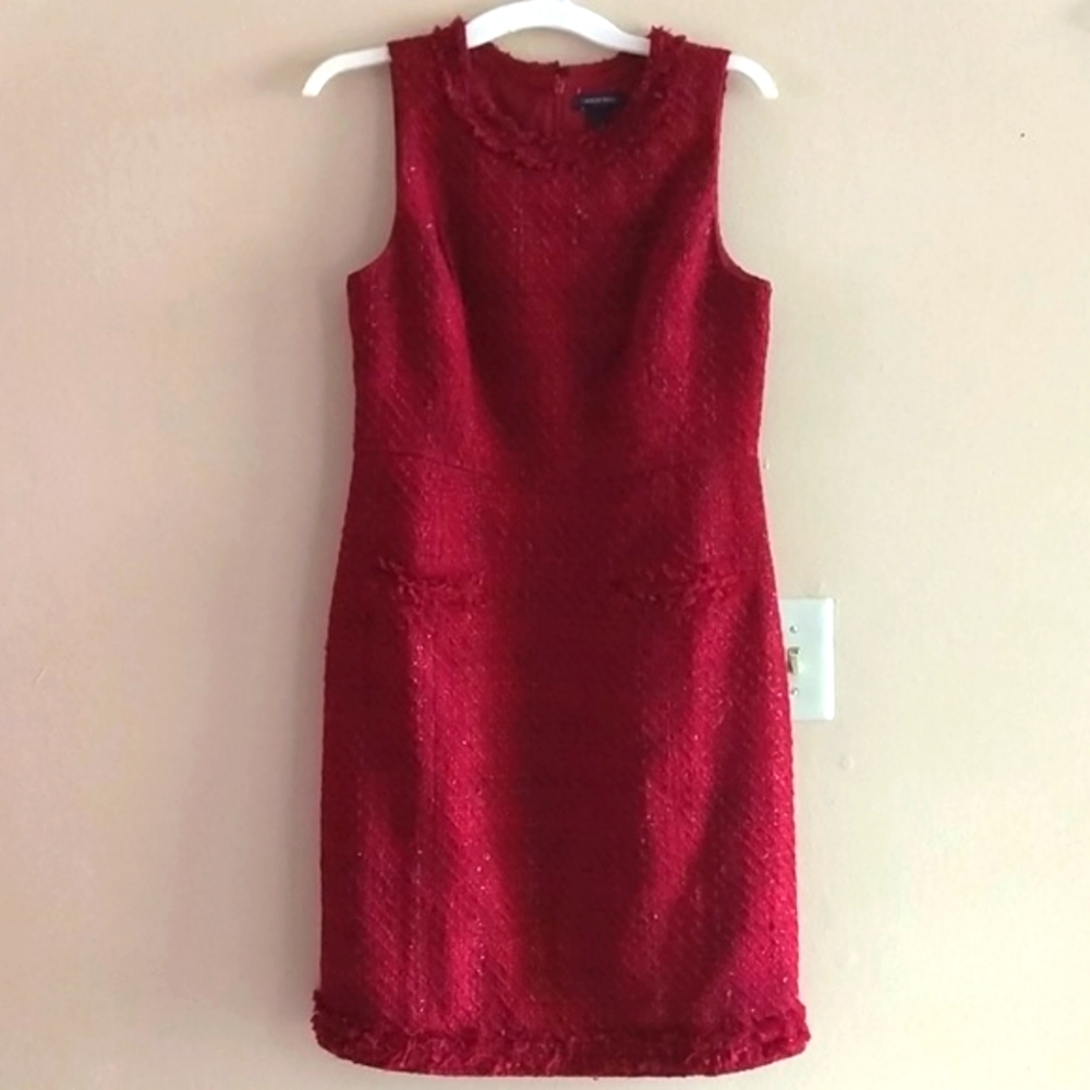 Lands End Tweed party lined-dress - Picture 1 of 6